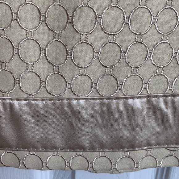 Sandra Angelozzi Wheat Coloured Wool Blend Skirt NWT - Picture 3 of 7